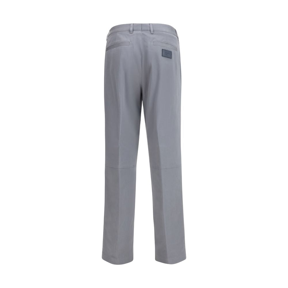 Fendi Graue Freizeithose aus Baumwolle