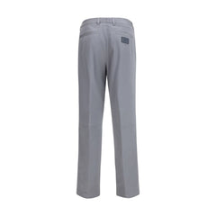 Fendi Graue Freizeithose aus Baumwolle