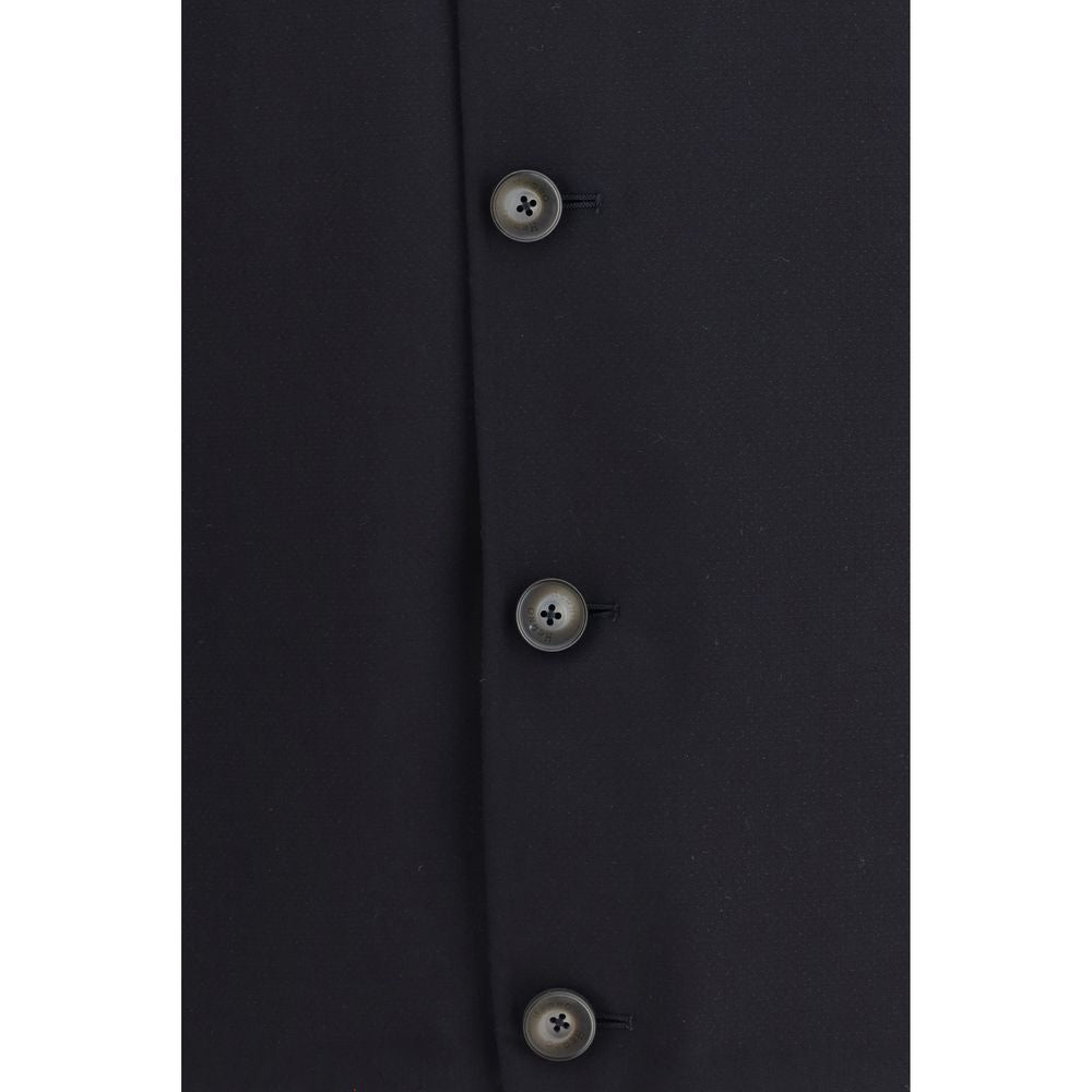 Herno Blue Elastan-Mantel