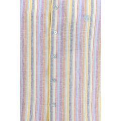 Etro Multicolor Linen Pattern Shirt