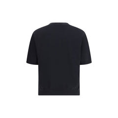 Laneus Zwart Katoenen T-Shirt