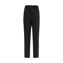 Laneus Schwarze Freizeithose aus Viskose
