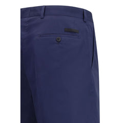Prada Bermuda van blauw katoen