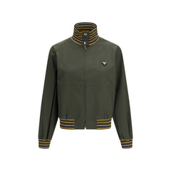 Prada Bicolor polyester bomberjack