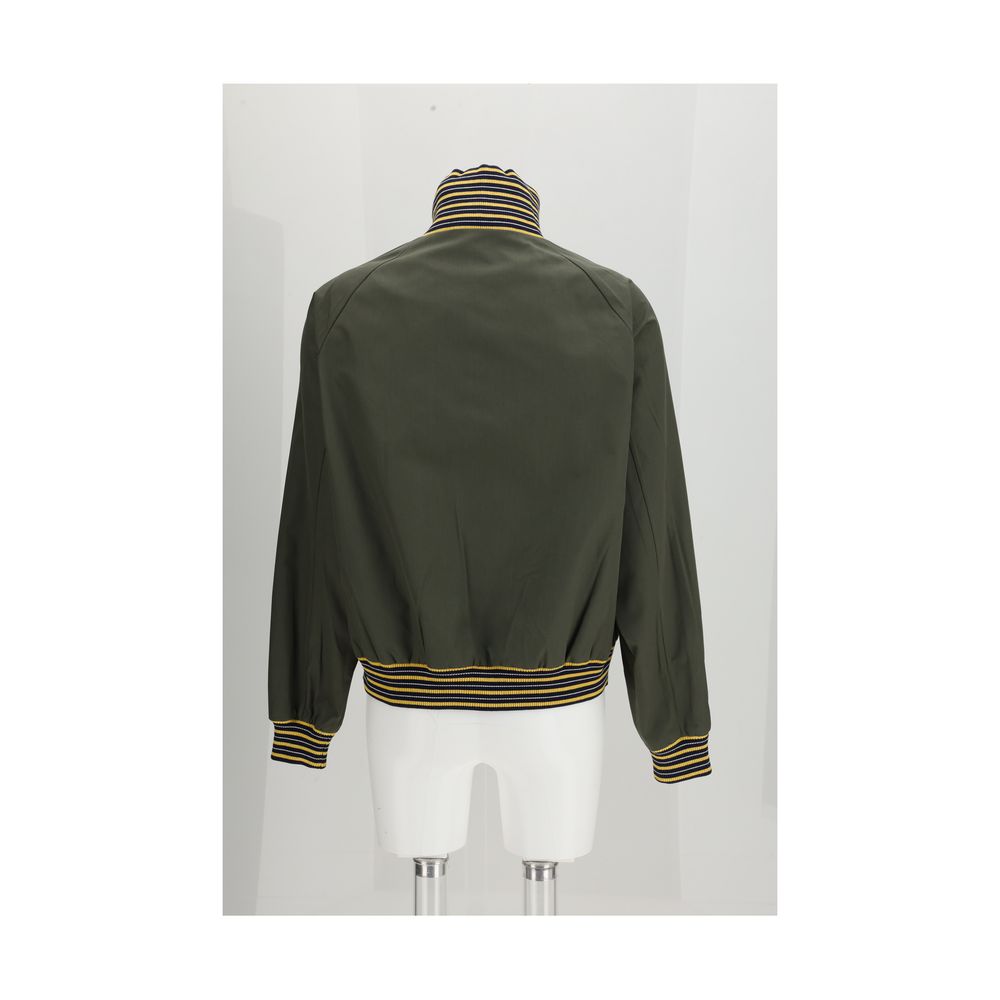 Prada Bicolor polyester bomberjack