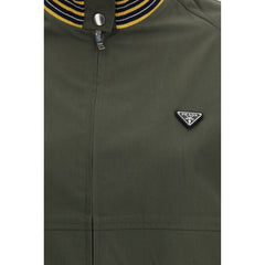 Prada Bicolor polyester bomberjack