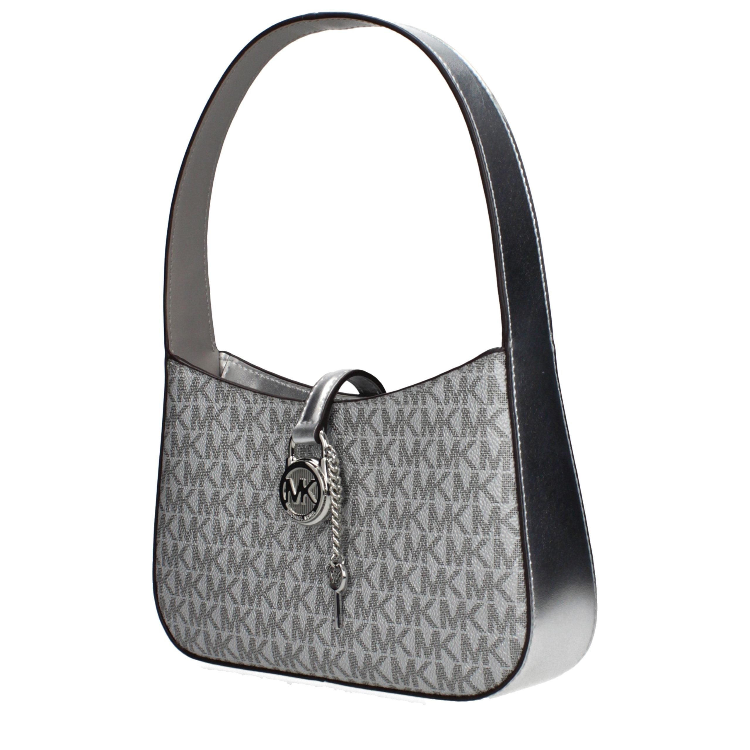 Michael Kors Handtasche aus grauem Stoff
