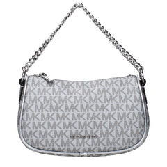 Michael Kors Handtasche aus grauem Stoff