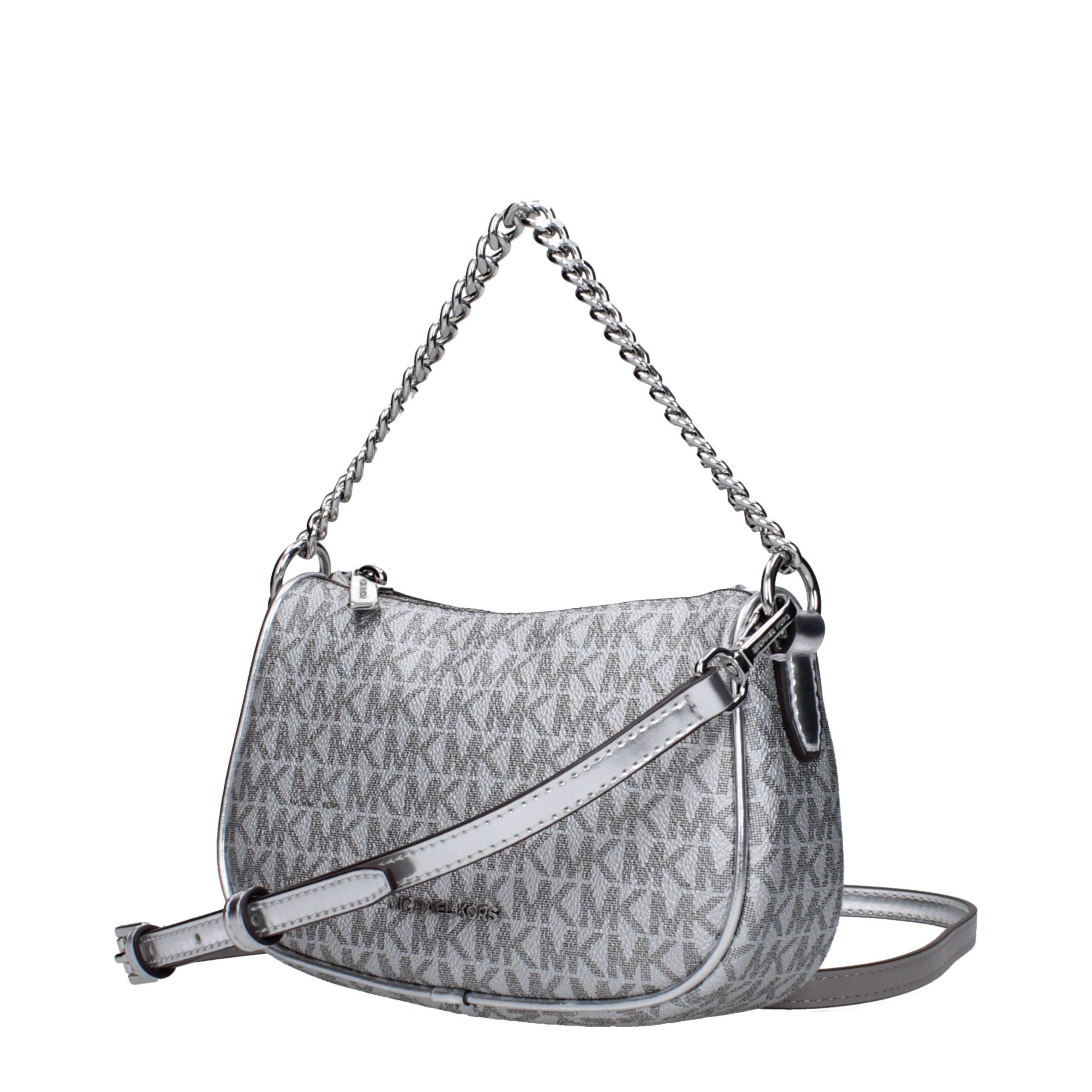 Michael Kors Handtasche aus grauem Stoff