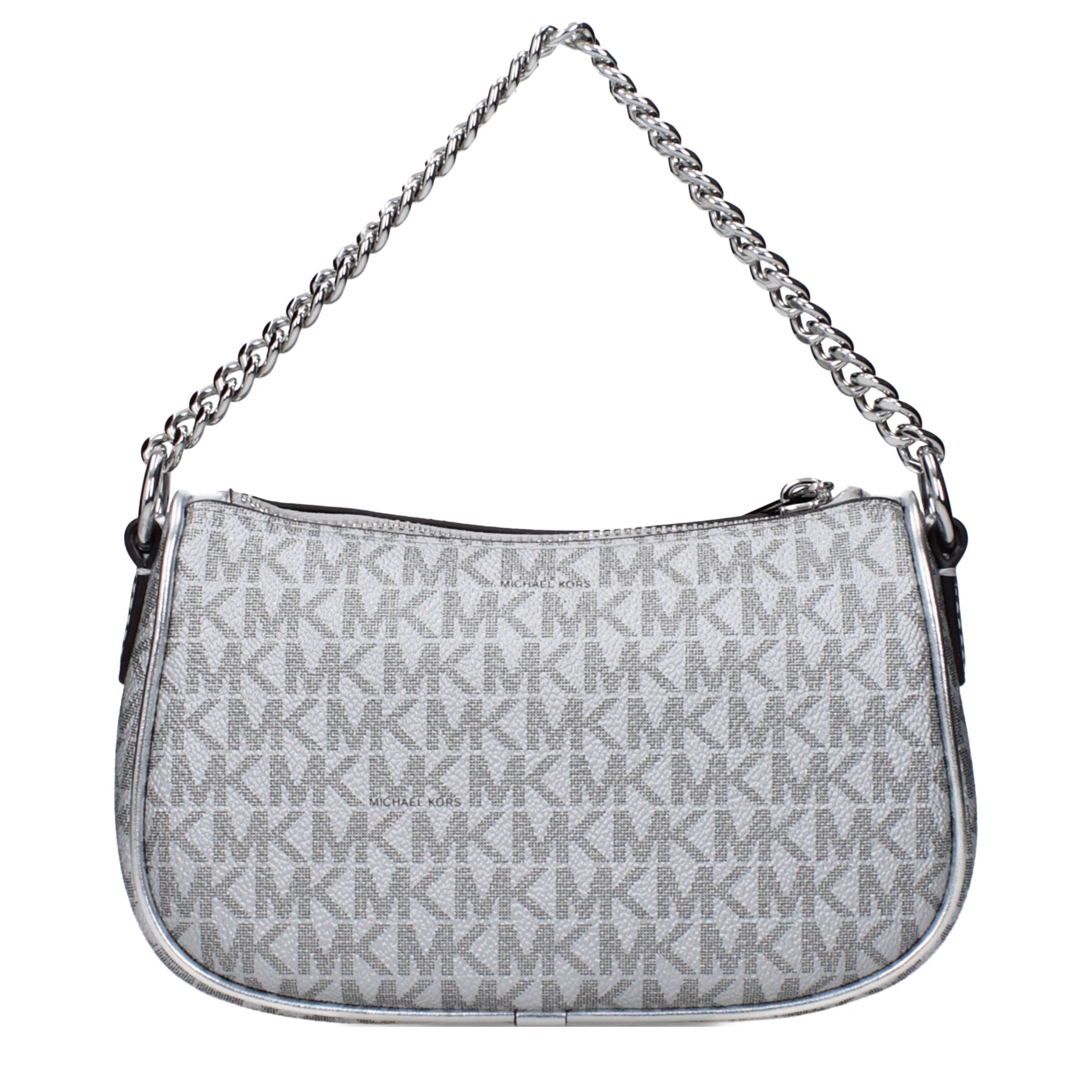 Michael Kors Handtasche aus grauem Stoff