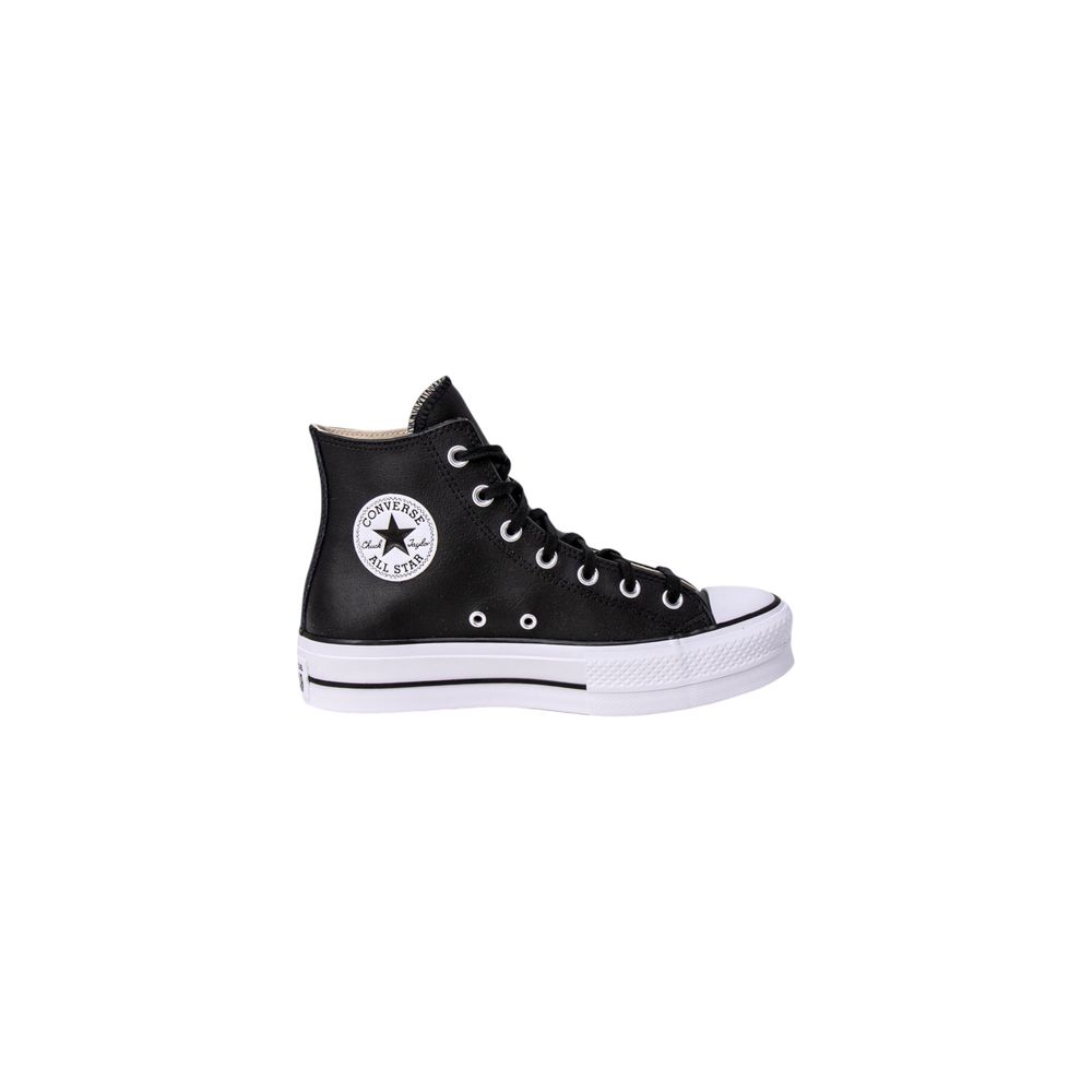 Converse schwarze Polyethylen-Plateau-Sneaker