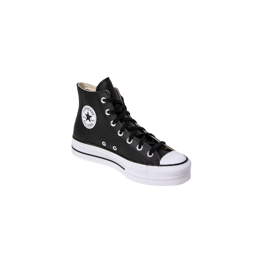 Converse schwarze Polyethylen-Plateau-Sneaker