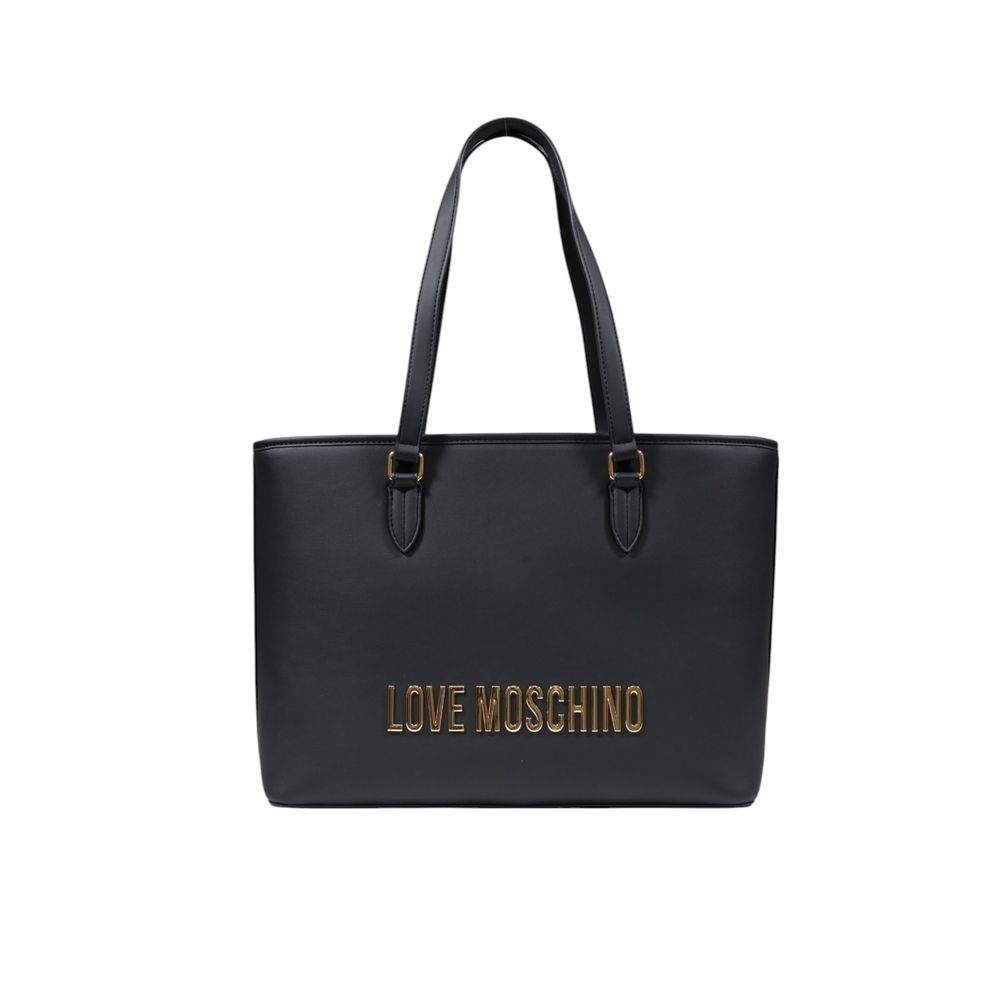 Love Moschino – Zweifarbige Handtasche aus Polyethylen