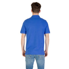 Lyle & Scott Blau Katoenen Poloshirt
