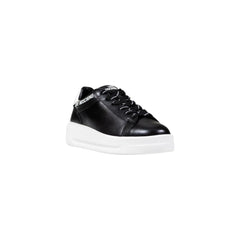 Love Moschino Schwarz-weiße klobige Sneakers aus Synthetik