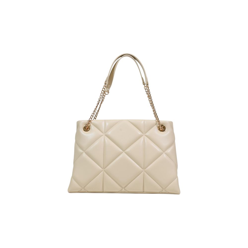 Love Moschino Handtasche aus beigem Kunstleder