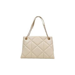 Love Moschino Handtasche aus beigem Kunstleder