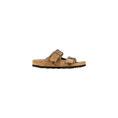Birkenstock Bruine Suède Leren Sandalen