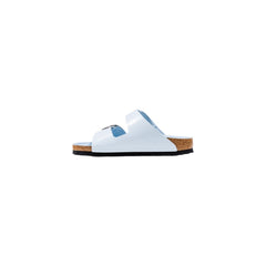 Birkenstock Blue Artificial Leather Slippers