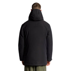 Lyle & Scott Black Polyester Parka