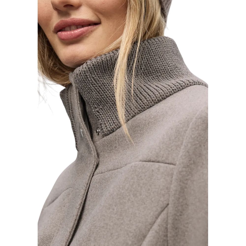 Street One Grauer Polyester-Mantel