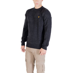 Lyle & Scott Zwart Nylon Sweatshirt