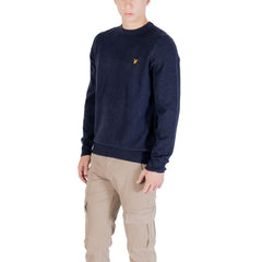 Lyle & Scott Blau Nylon Sweatshirt