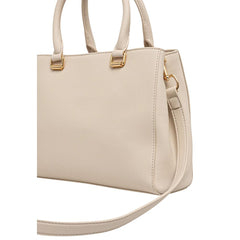 Love Moschino Beige Handtasche aus Polyethylen