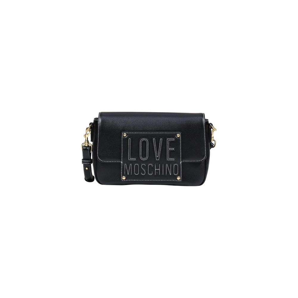 Love Moschino – Schwarze Handtasche aus Polyethylen