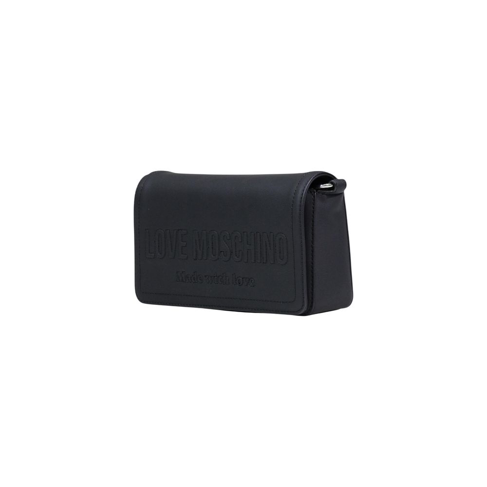 Love Moschino – Schwarze Handtasche aus Polyethylen