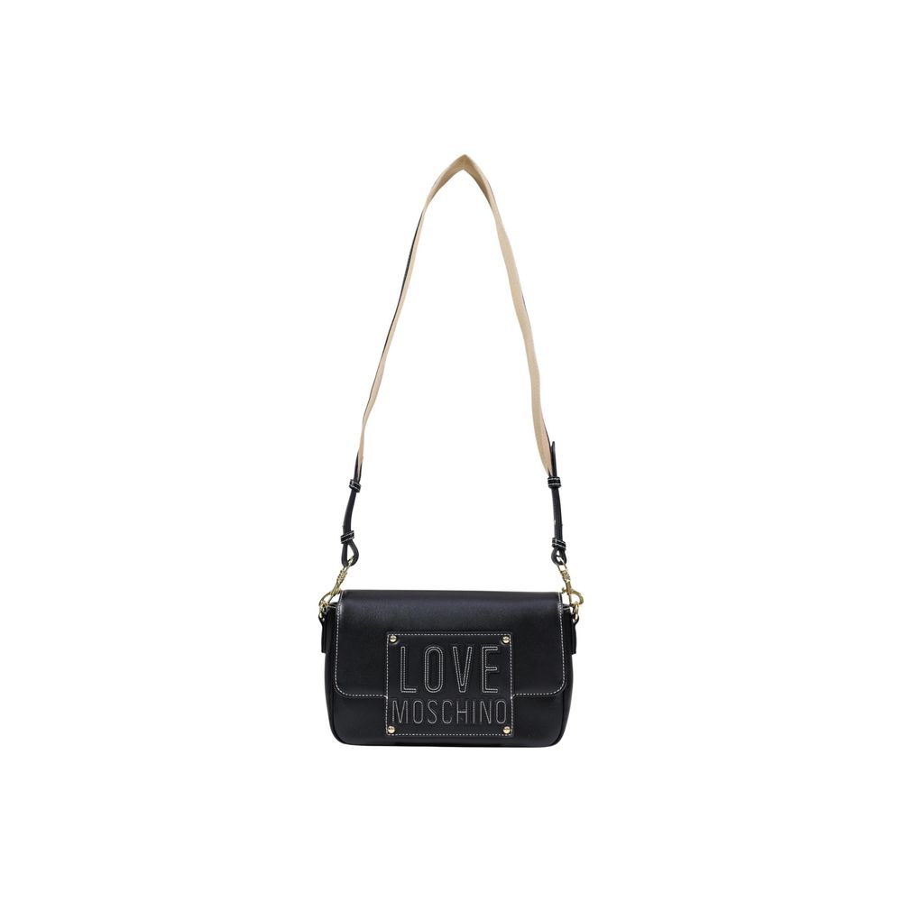 Love Moschino – Schwarze Handtasche aus Polyethylen