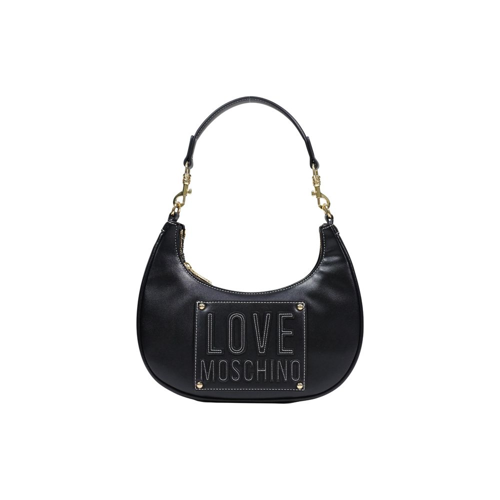Love Moschino – Schwarze Handtasche aus Polyethylen
