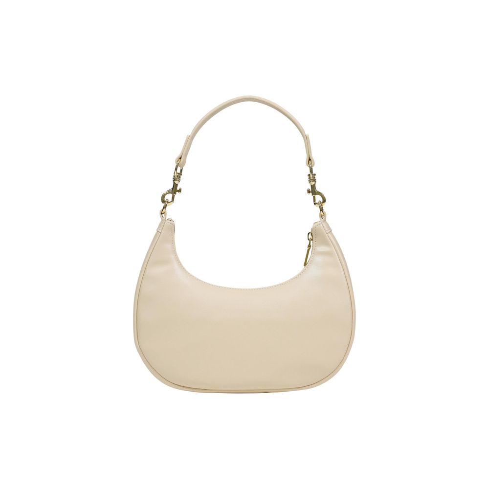 Love Moschino Handtasche aus Polyethylen in Creme
