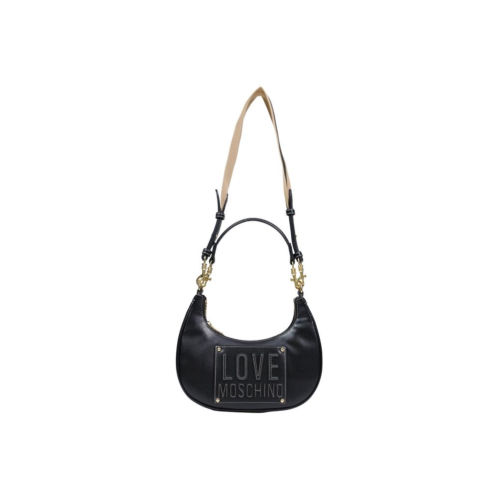 Love Moschino – Schwarze Handtasche aus Polyethylen
