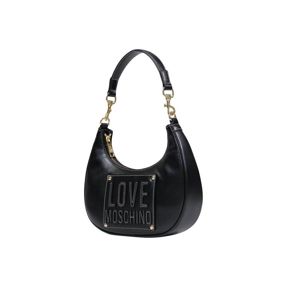 Love Moschino – Schwarze Handtasche aus Polyethylen