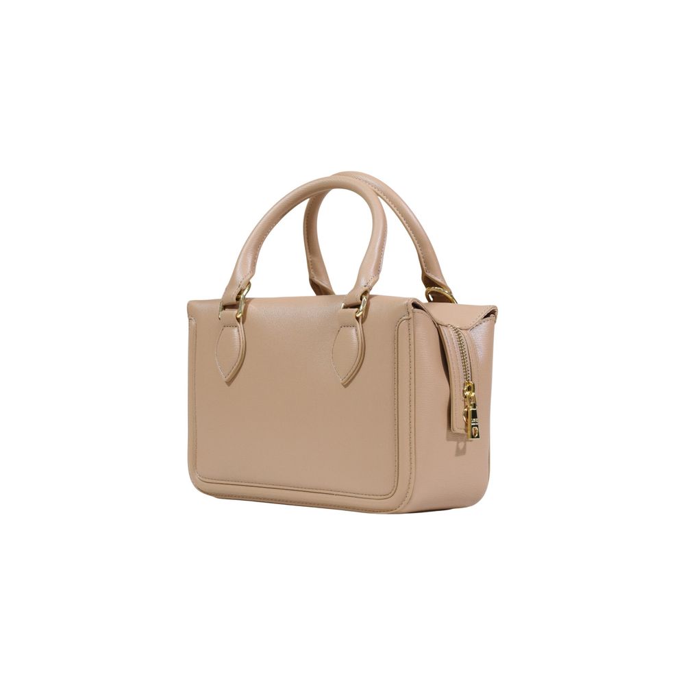 Love Moschino Beige Handtasche aus Polyethylen