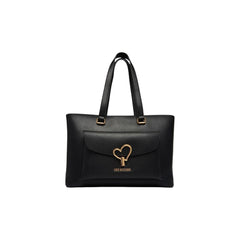 Love Moschino – Schwarze Handtasche aus Polyethylen