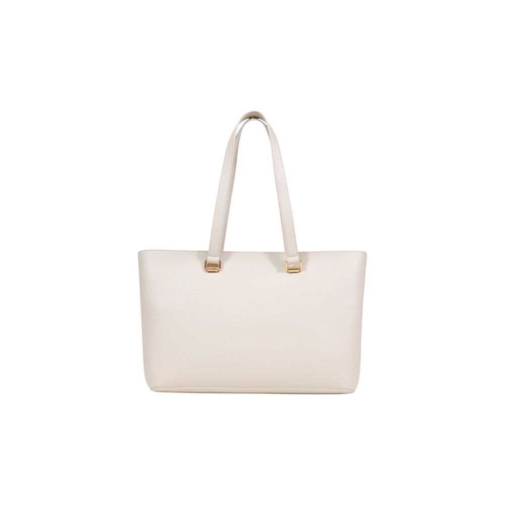 Love Moschino Beige Handtasche aus Polyethylen