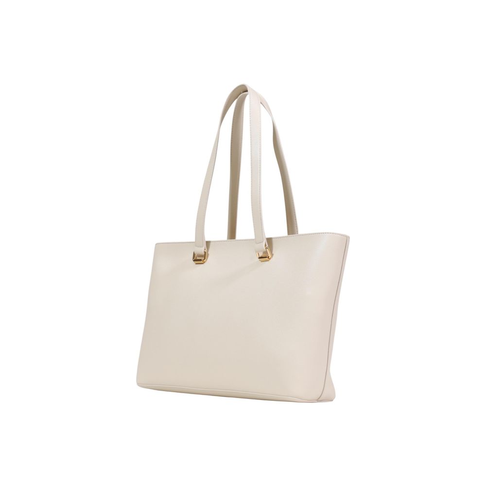 Love Moschino Beige Handtasche aus Polyethylen