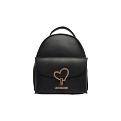 Love Moschino – Schwarzer Polyethylen-Rucksack