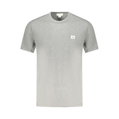 Calvin Klein Grigio Baumwoll Herren T-Shirt