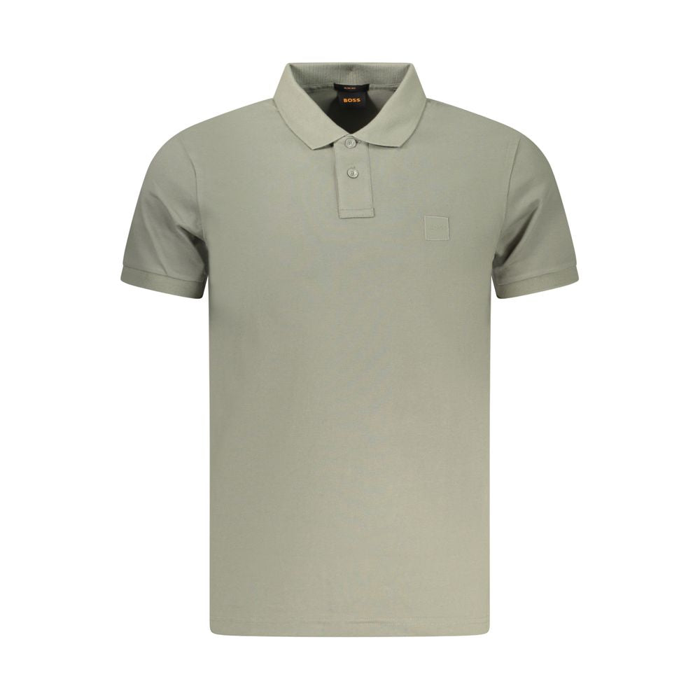 Hugo Boss Verde Baumwoll-Herren-Polo
