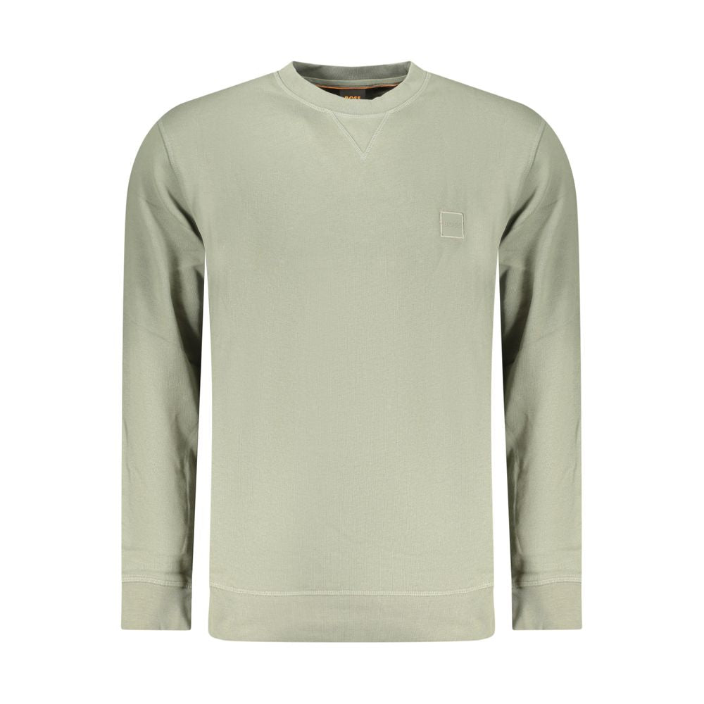 Hugo Boss Verde Baumwolle Herren Sweatshirt