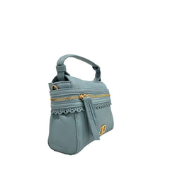 Twinset Damenhandtasche aus blauem PU