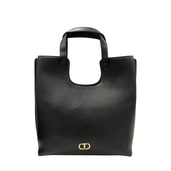 Twinset Damen Schultertasche aus schwarzem PU