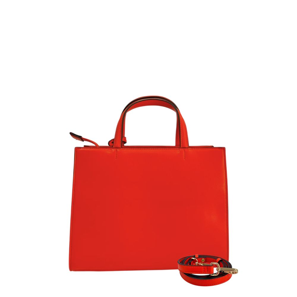 Twinset Orange Damen Handtasche aus Kunstleder
