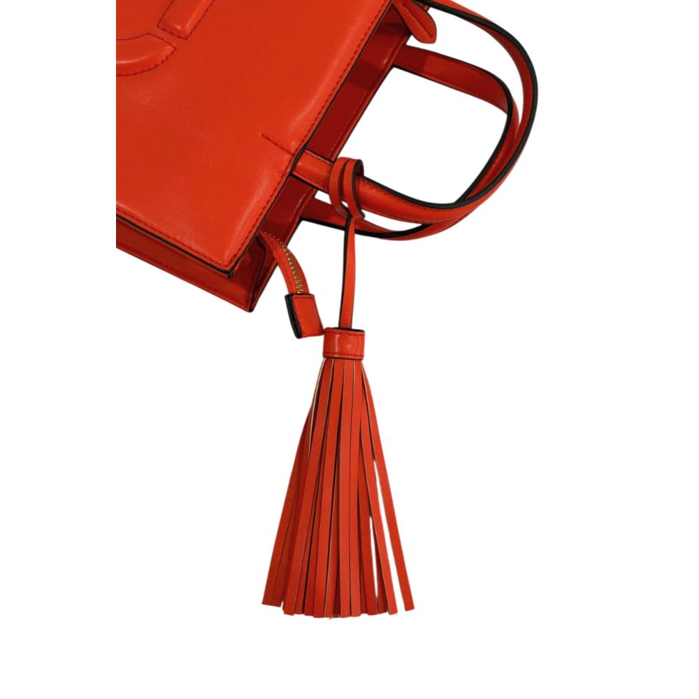 Twinset Orange Damen Handtasche aus Kunstleder