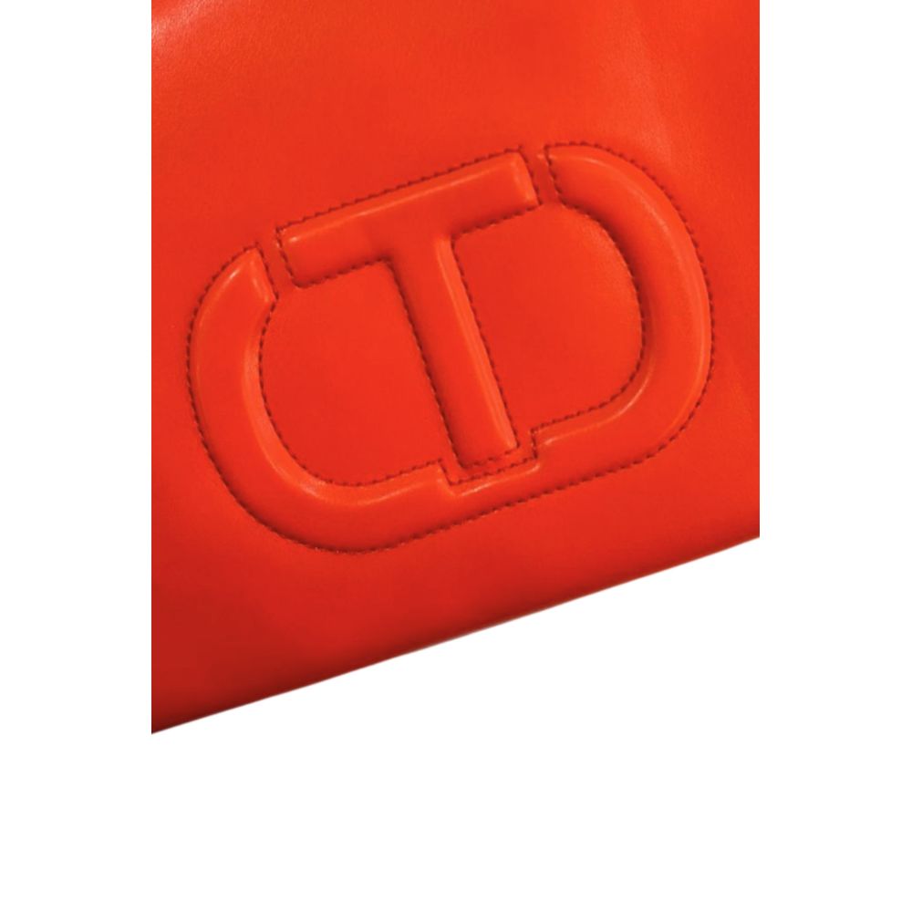 Twinset Orange Damen Handtasche aus Kunstleder