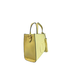 Twinset Bicolor-Schultertasche aus Polyethylen