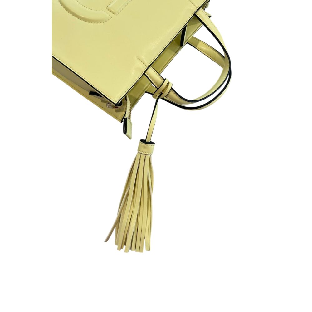 Twinset Bicolor-Schultertasche aus Polyethylen
